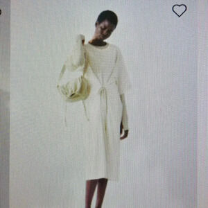 Uniqlo seersucker 3-way dress, NWT!